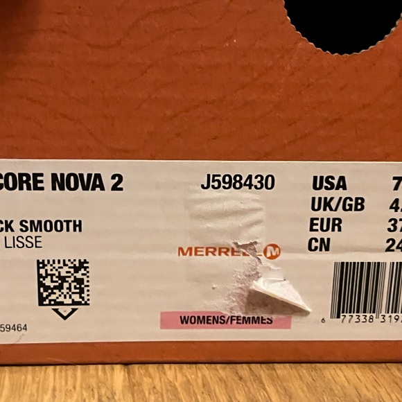 Merrell Encore Nova 2 Slip-On Shoes – Women’s 7 – Black – New in Box - Picture 6 of 6